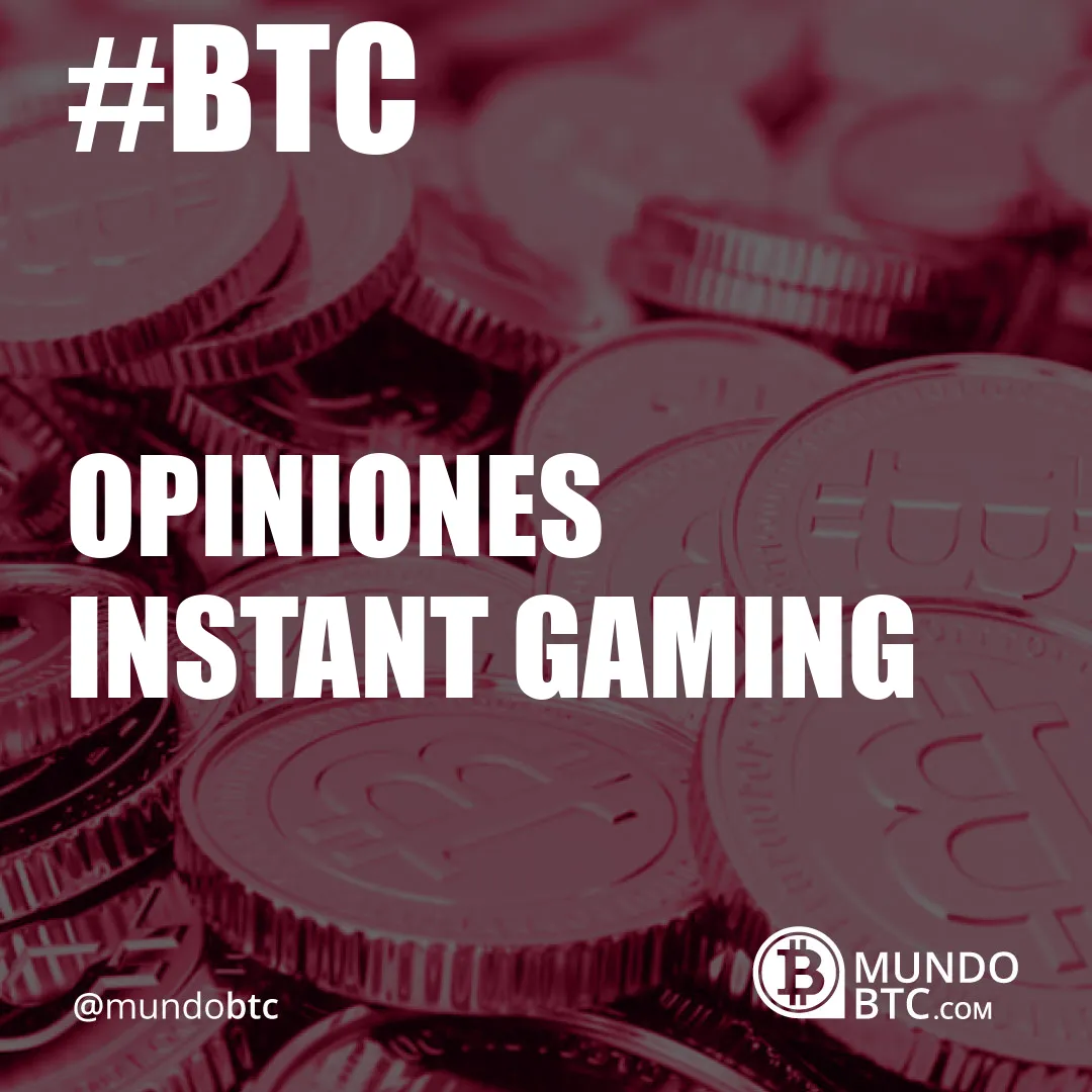 Opiniones Instant Gaming