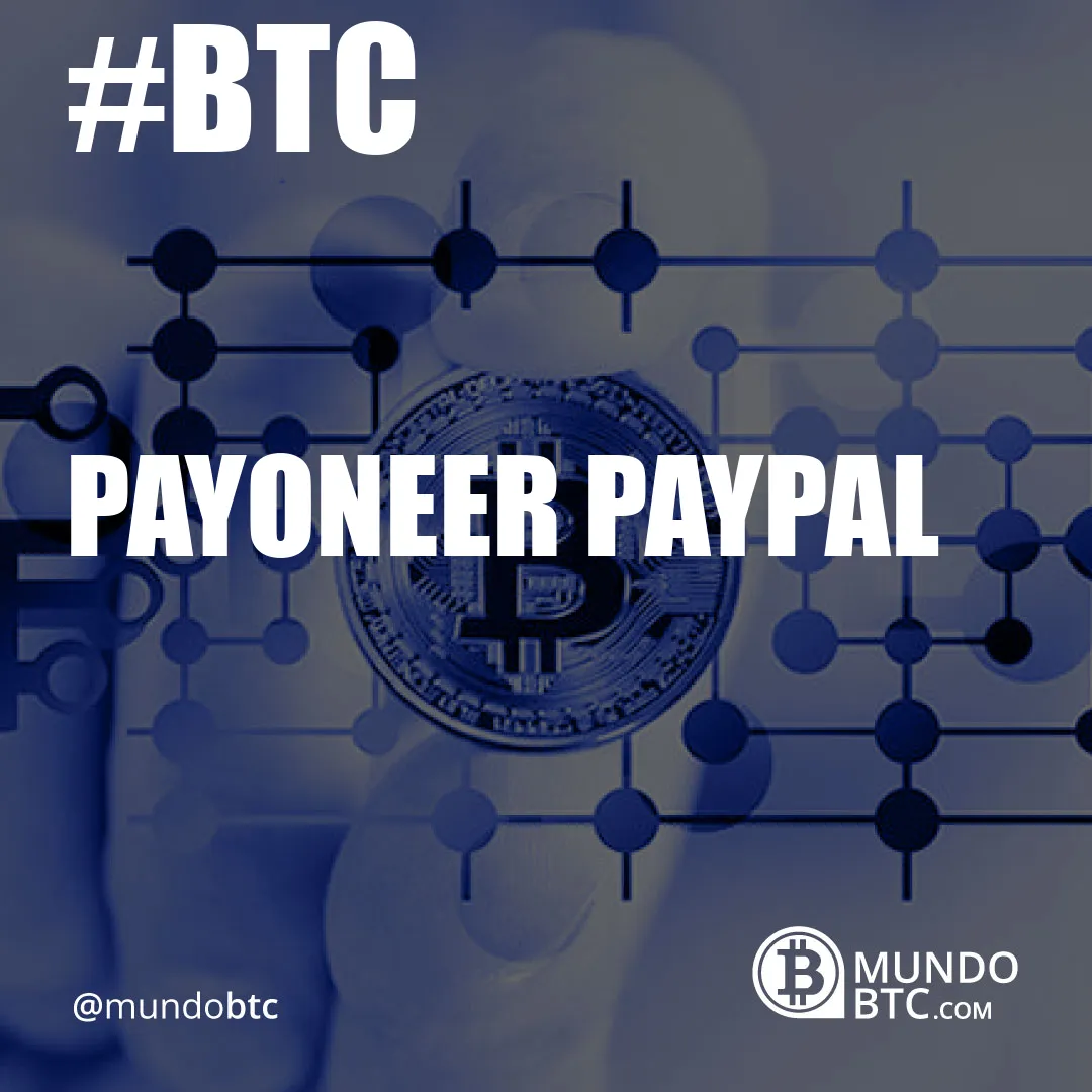 Payoneer Paypal