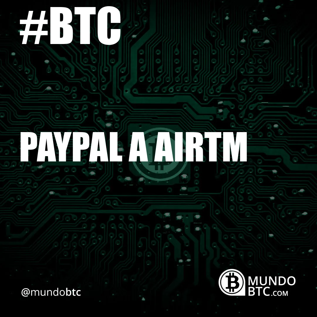 Paypal a Airtm