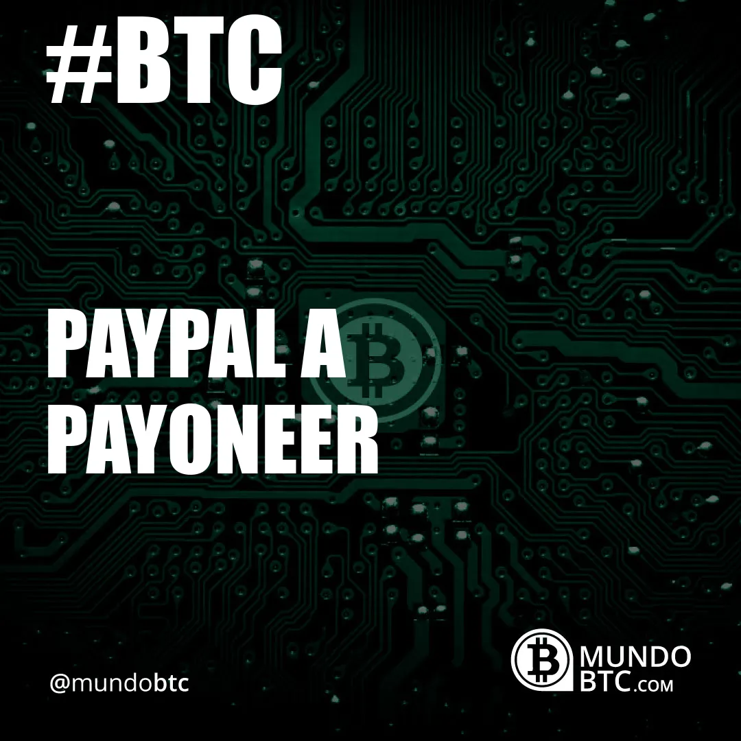 paypal a payoneer