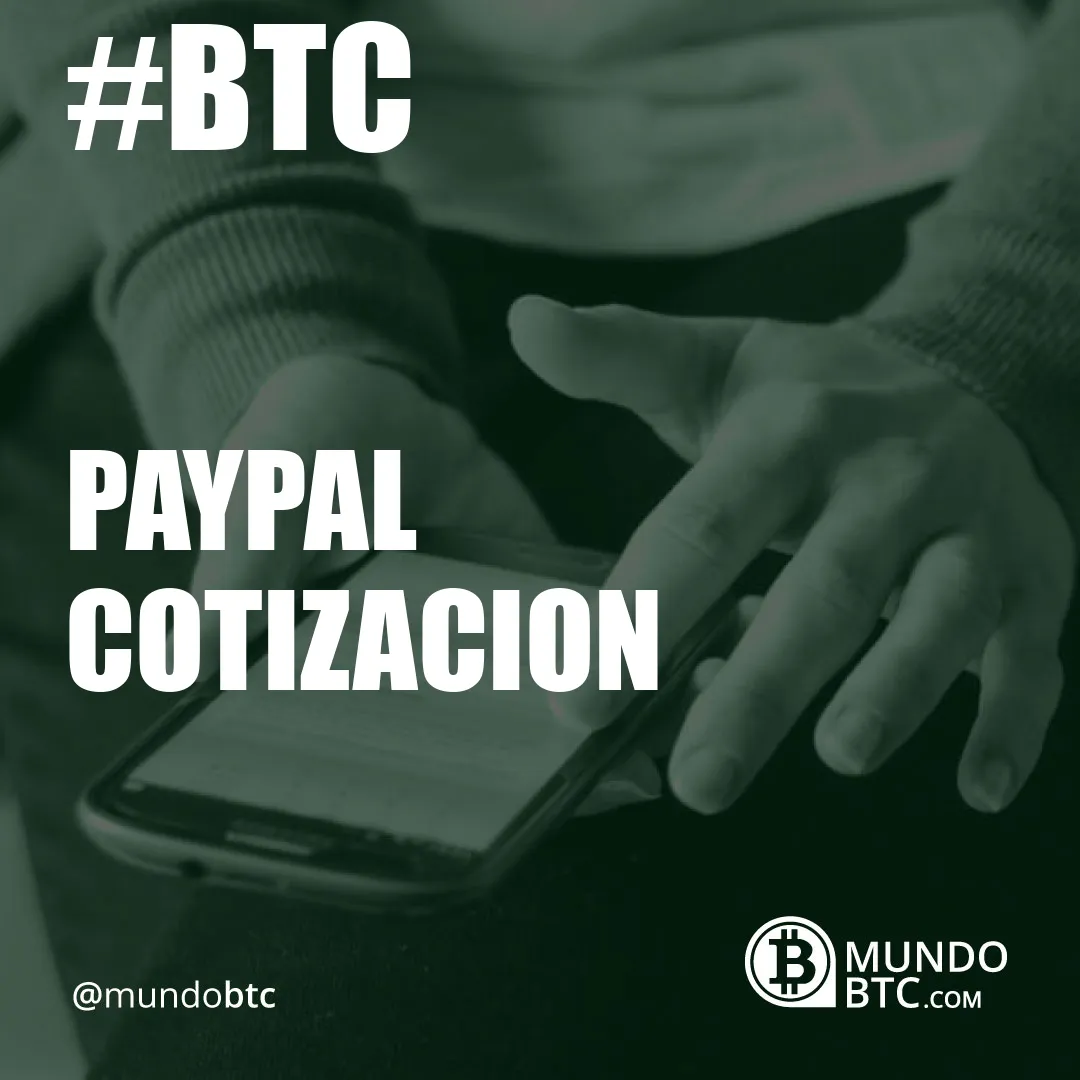 Paypal Cotizacion