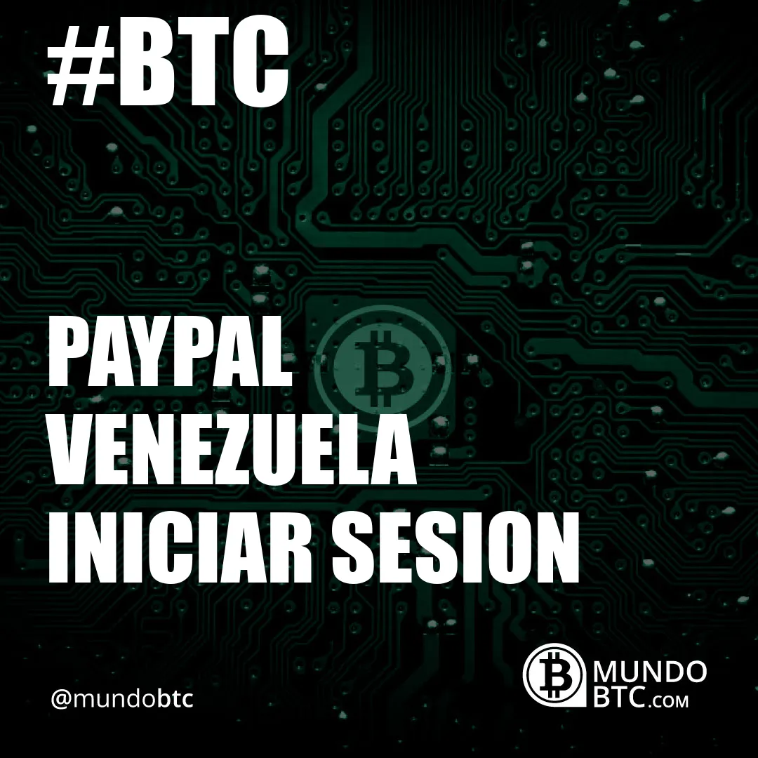 Paypal Venezuela Iniciar Sesion