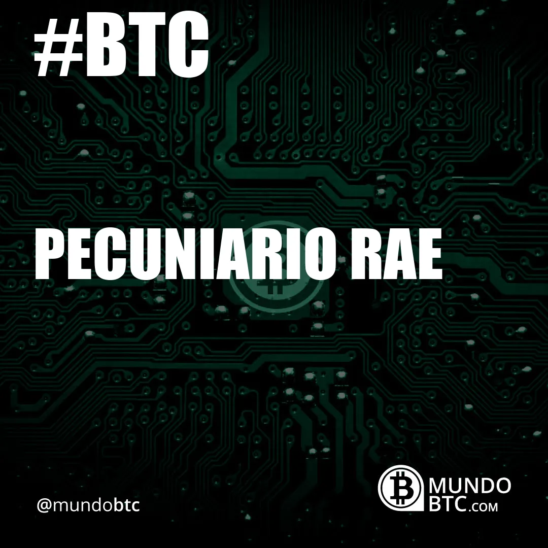 pecuniario rae