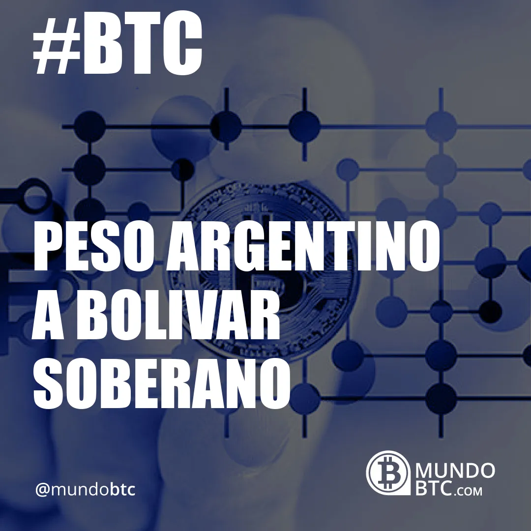 peso argentino a bolivar soberano