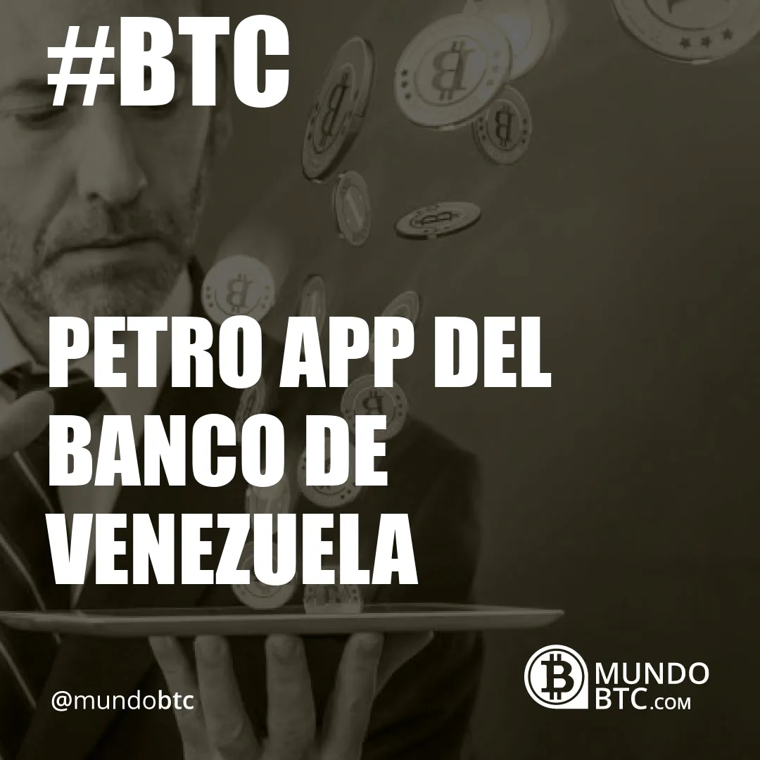 petro app del banco de venezuela