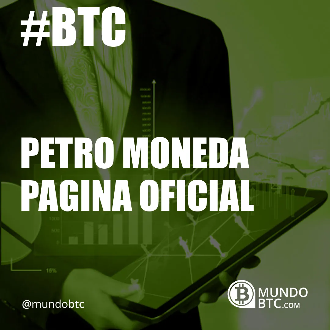 petro moneda pagina oficial