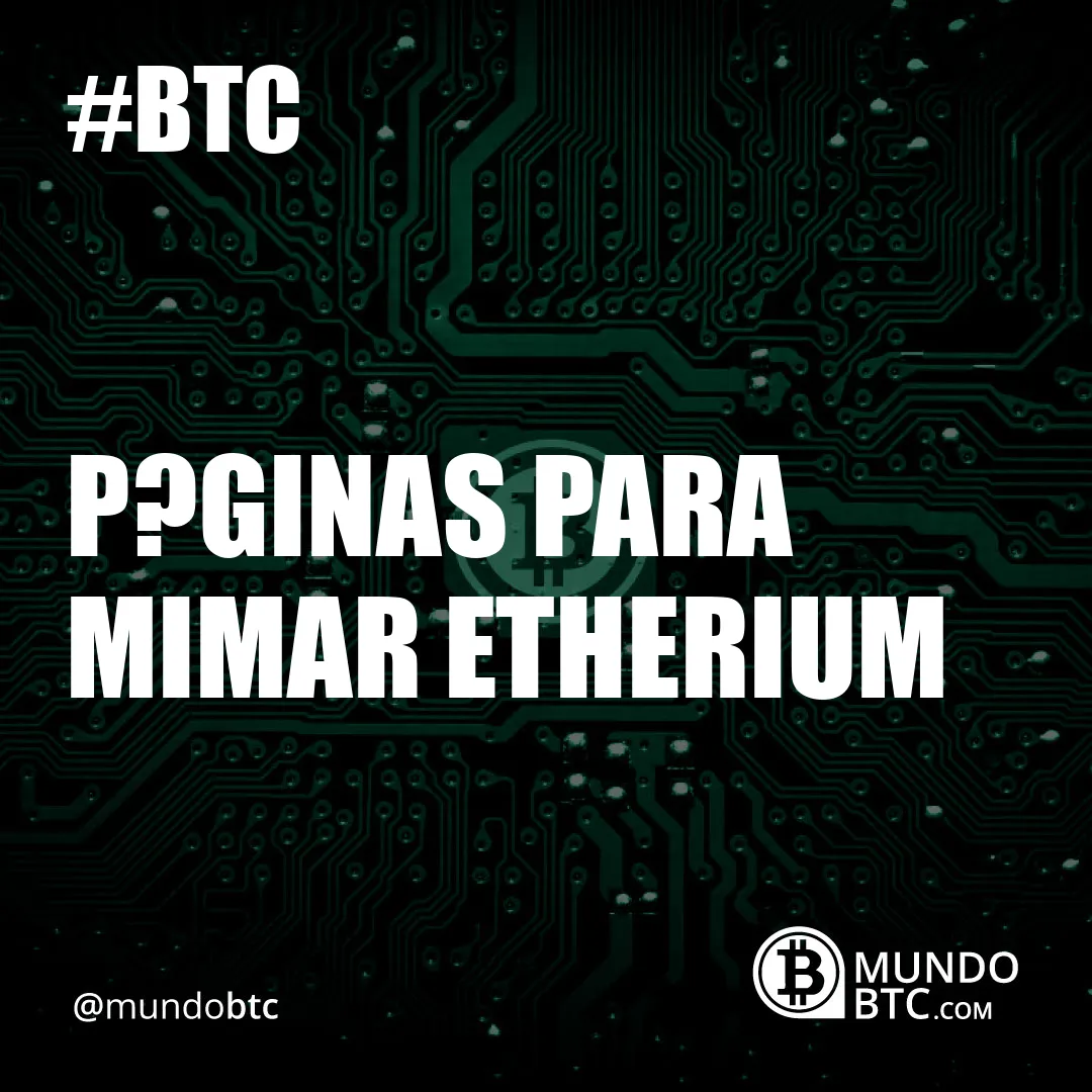 P?ginas para Mimar Etherium