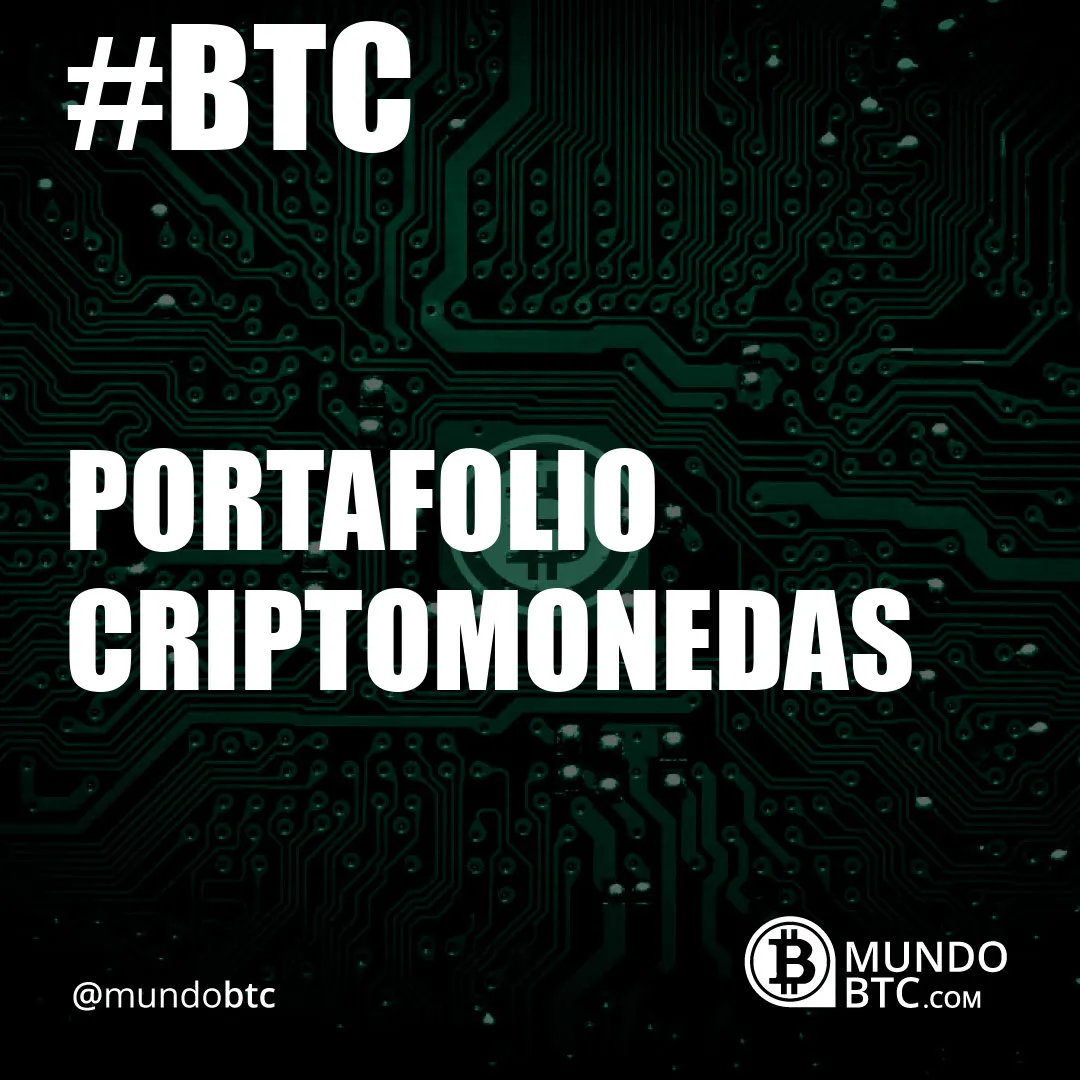 Portafolio Criptomonedas