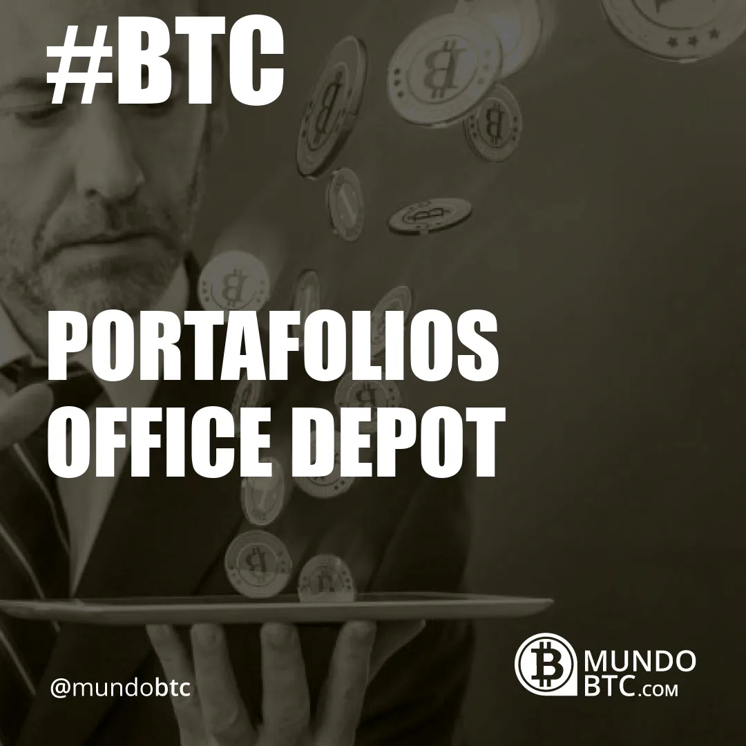 portafolios office depot