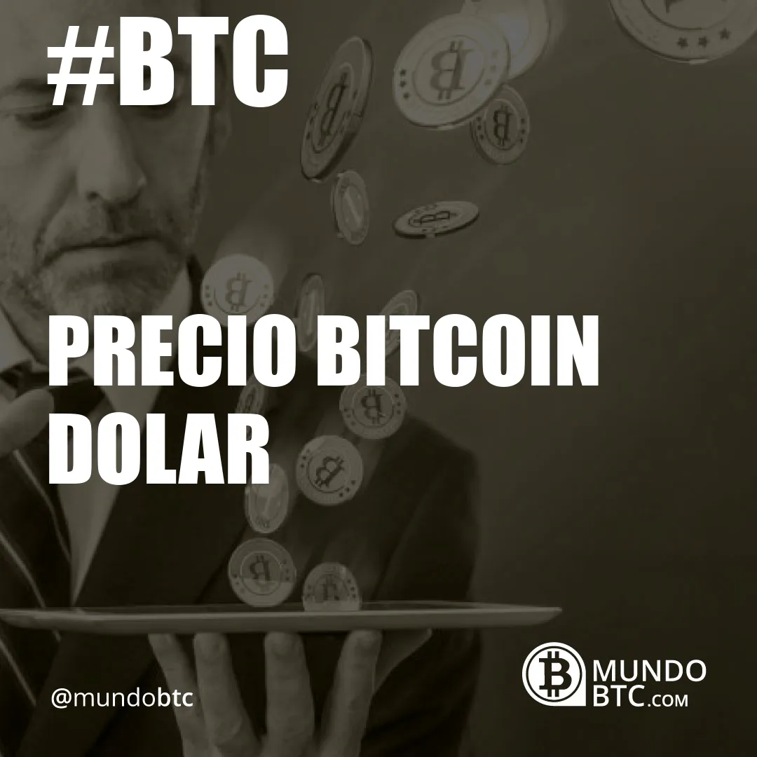 Precio Bitcoin Dolar