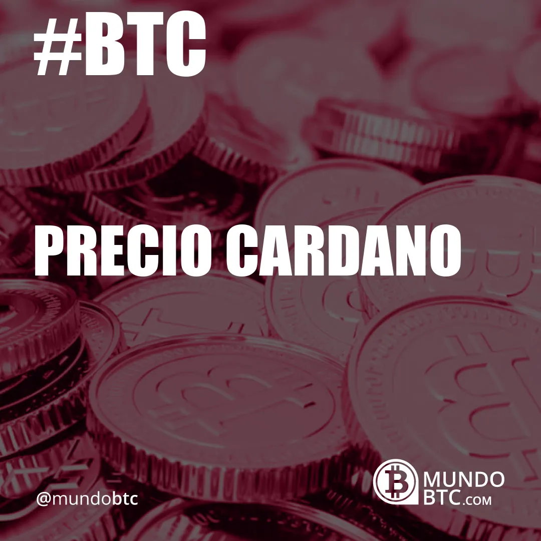 Precio Cardano