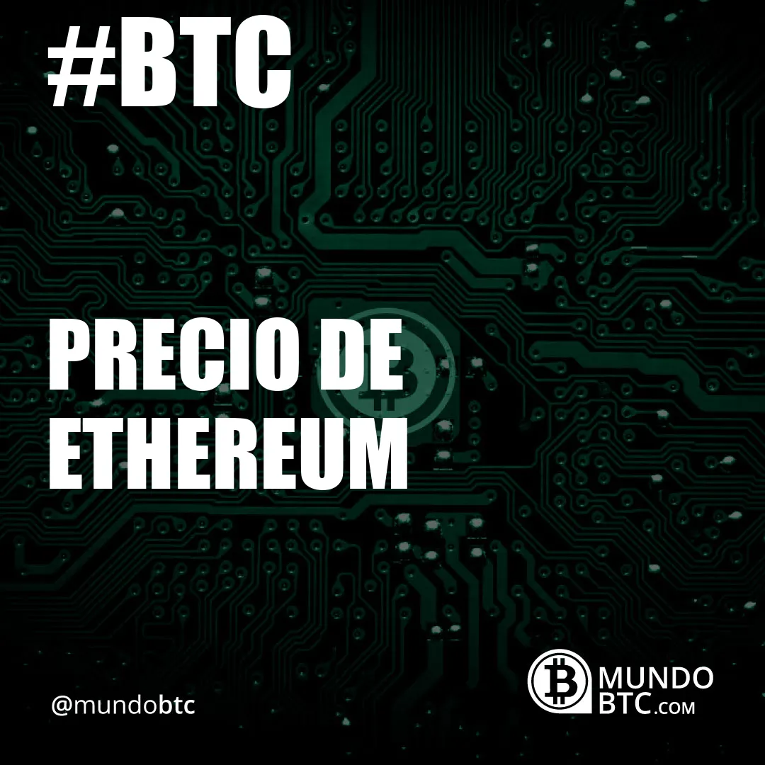 precio de ethereum