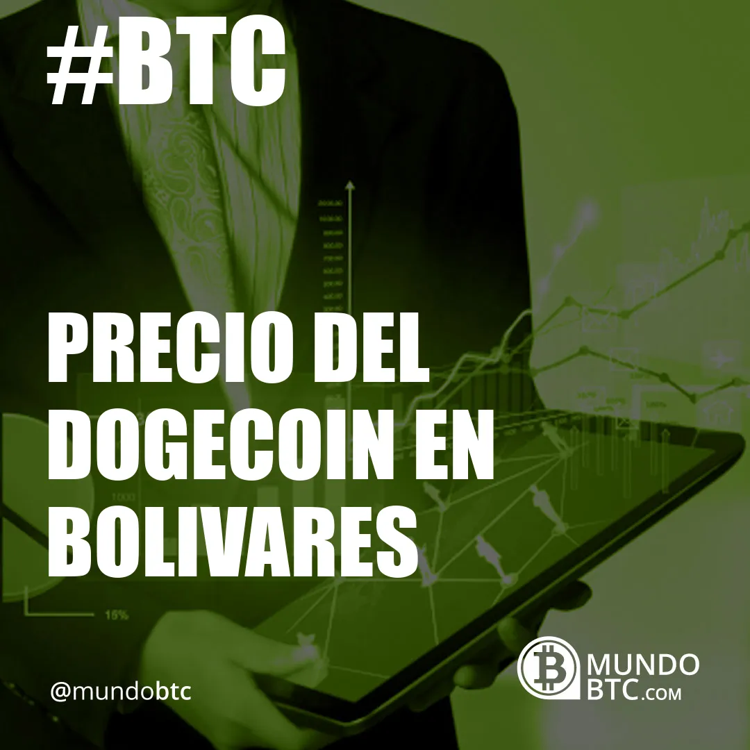 precio del dogecoin en bolivares