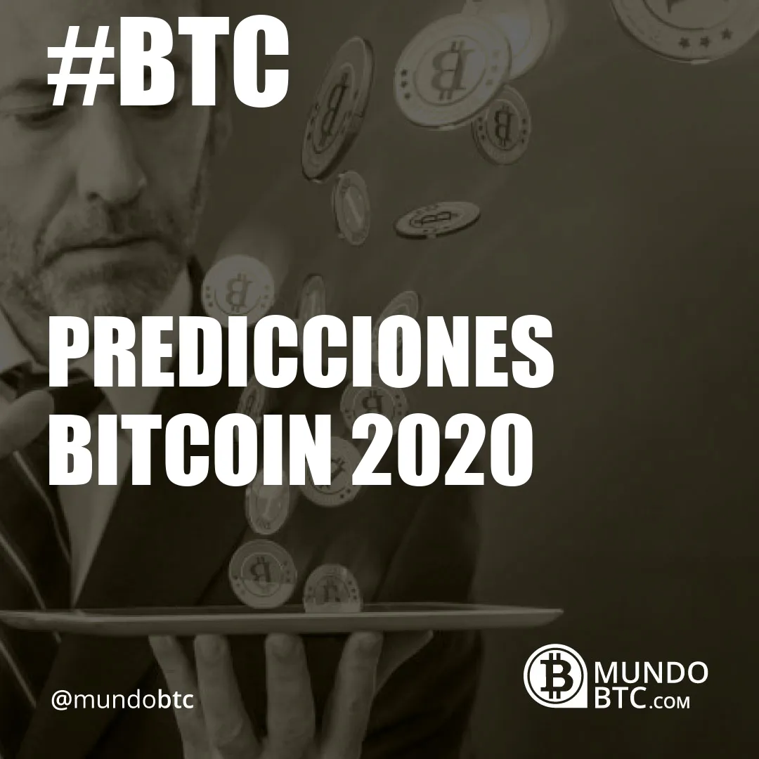 Predicciones Bitcoin 2020