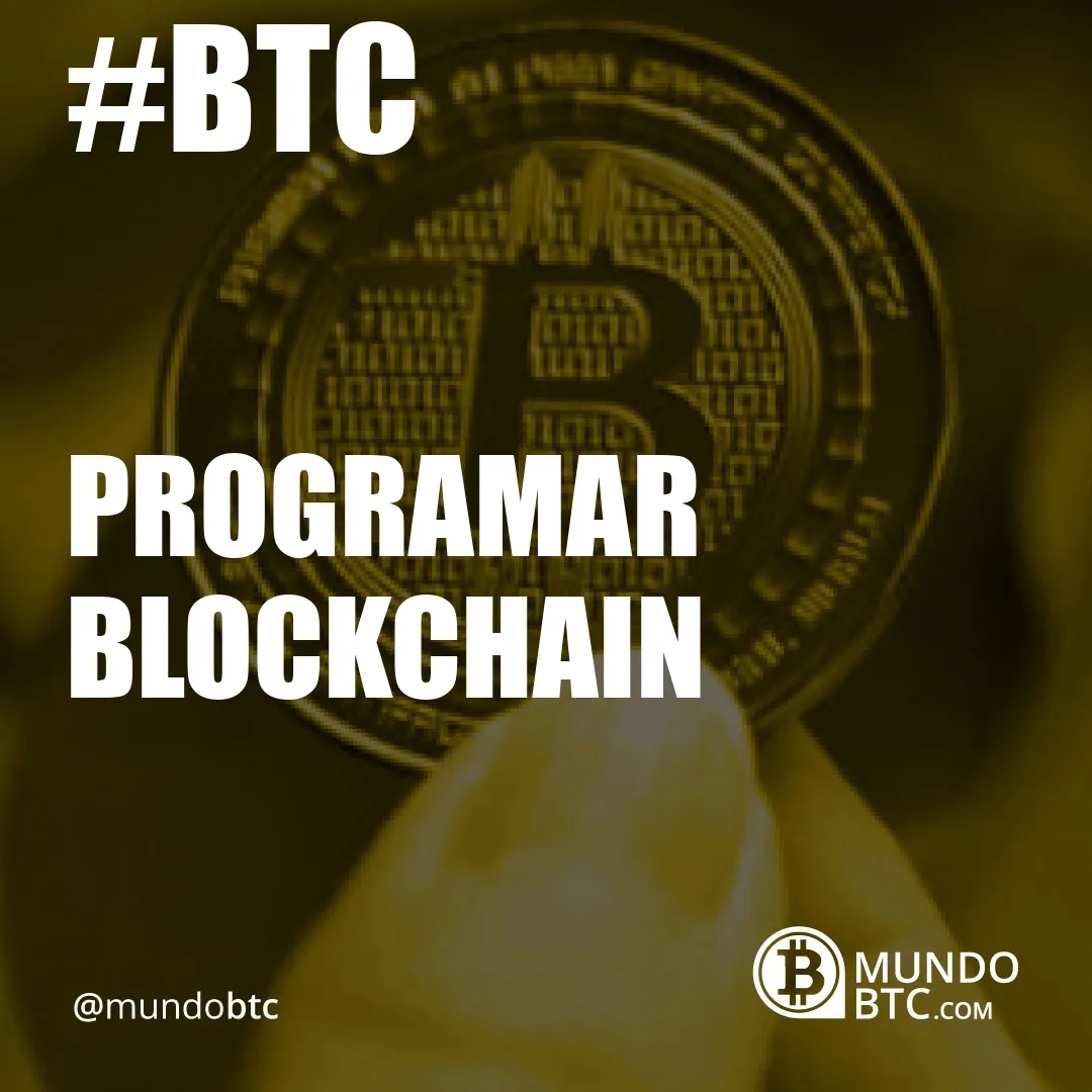 Programar Blockchain