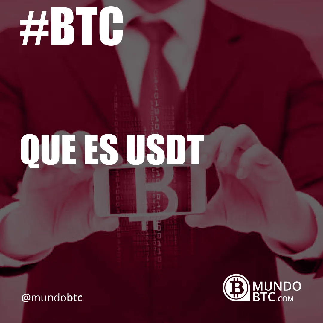 que es usdt