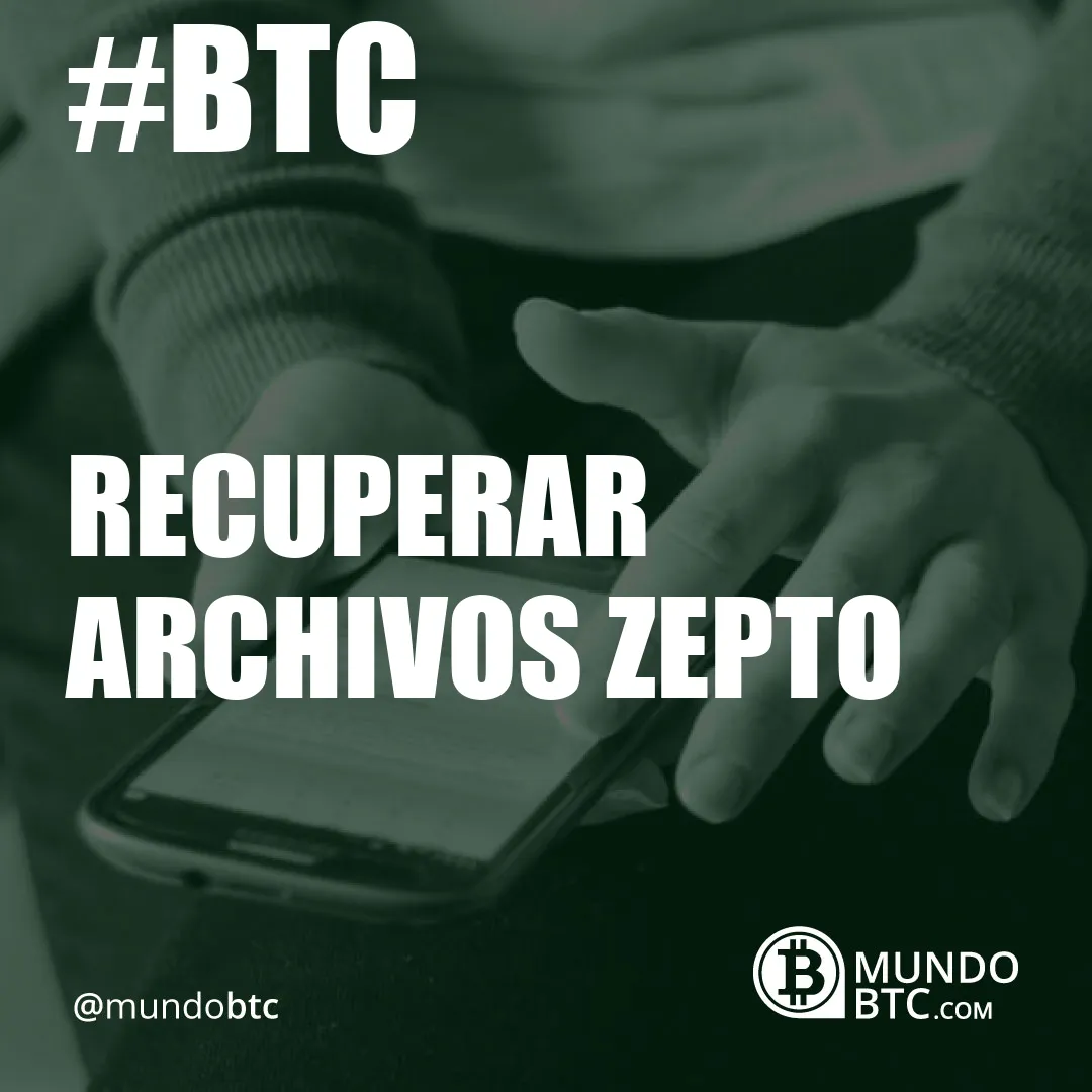 recuperar archivos zepto