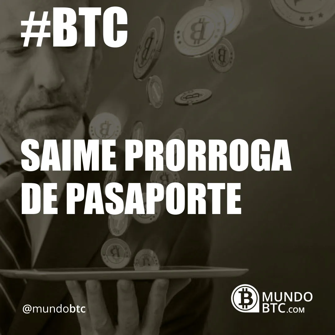 Saime Prorroga de Pasaporte