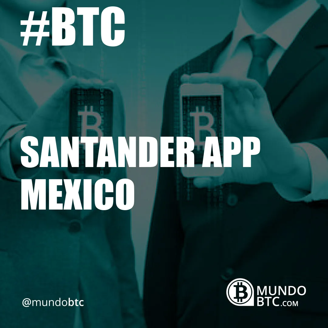 santander app mexico