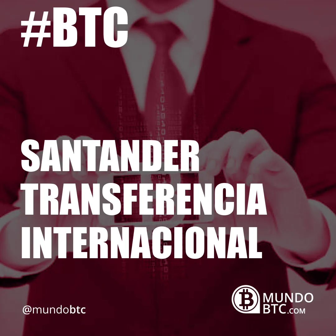 Santander Transferencia Internacional