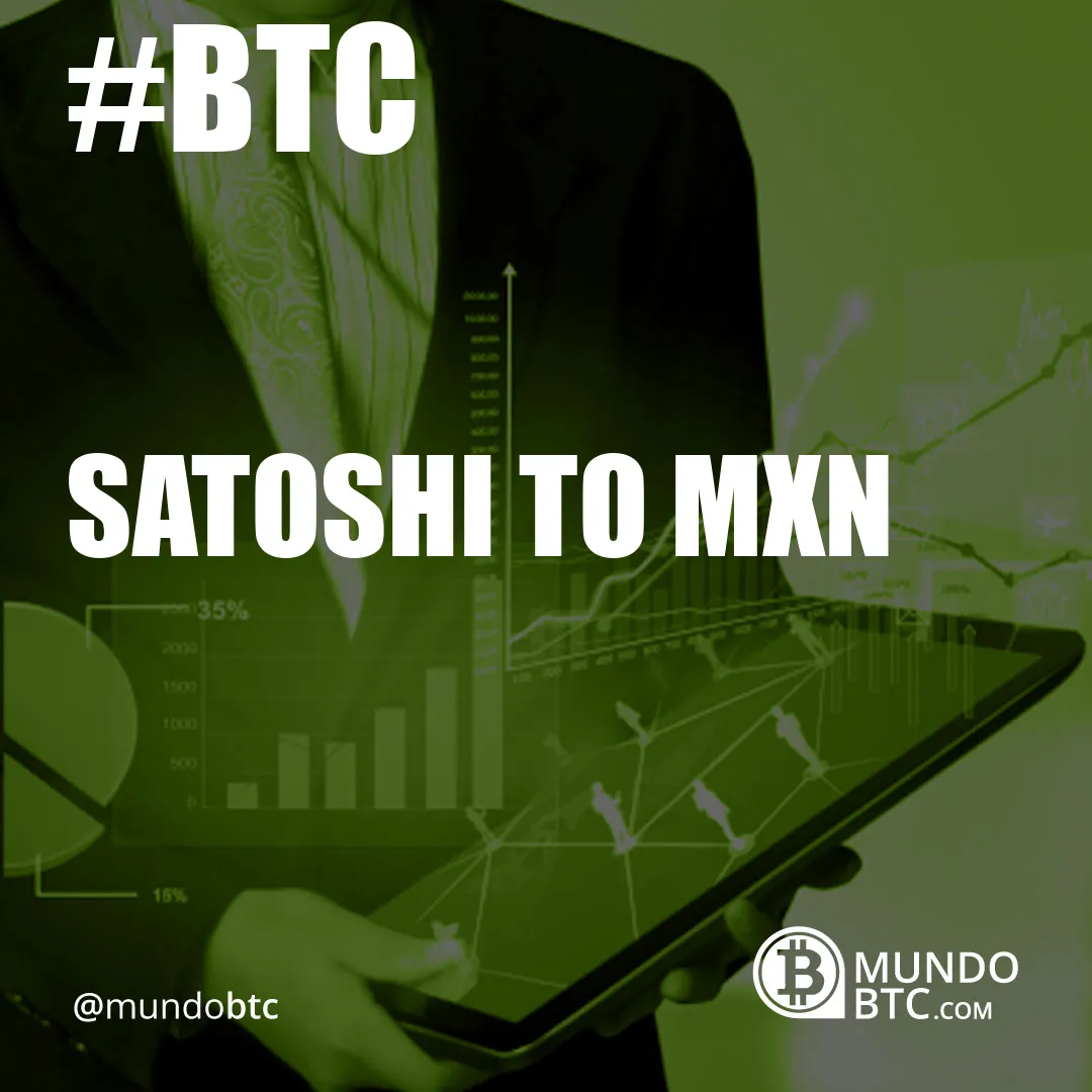 satoshi to mxn