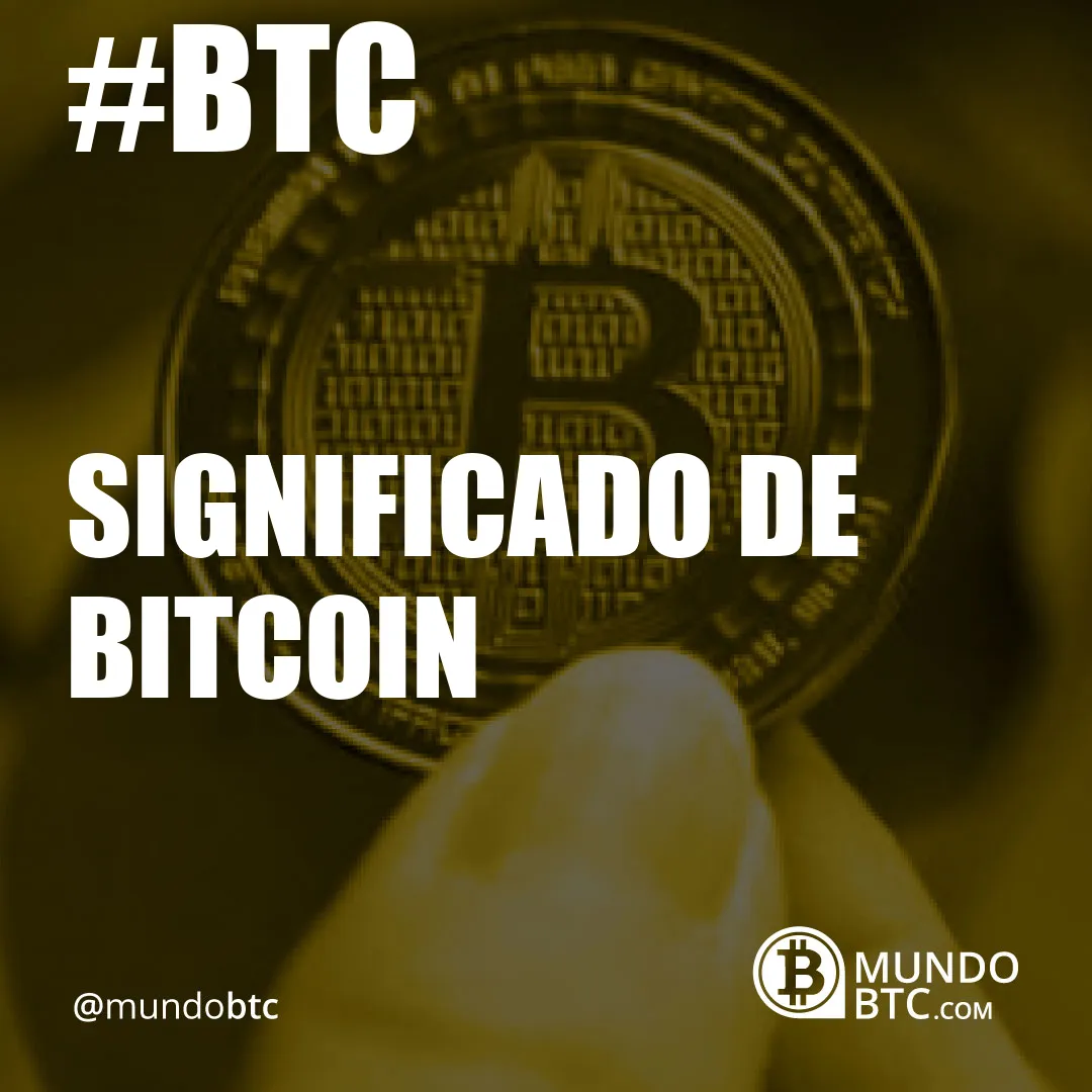 significado de bitcoin