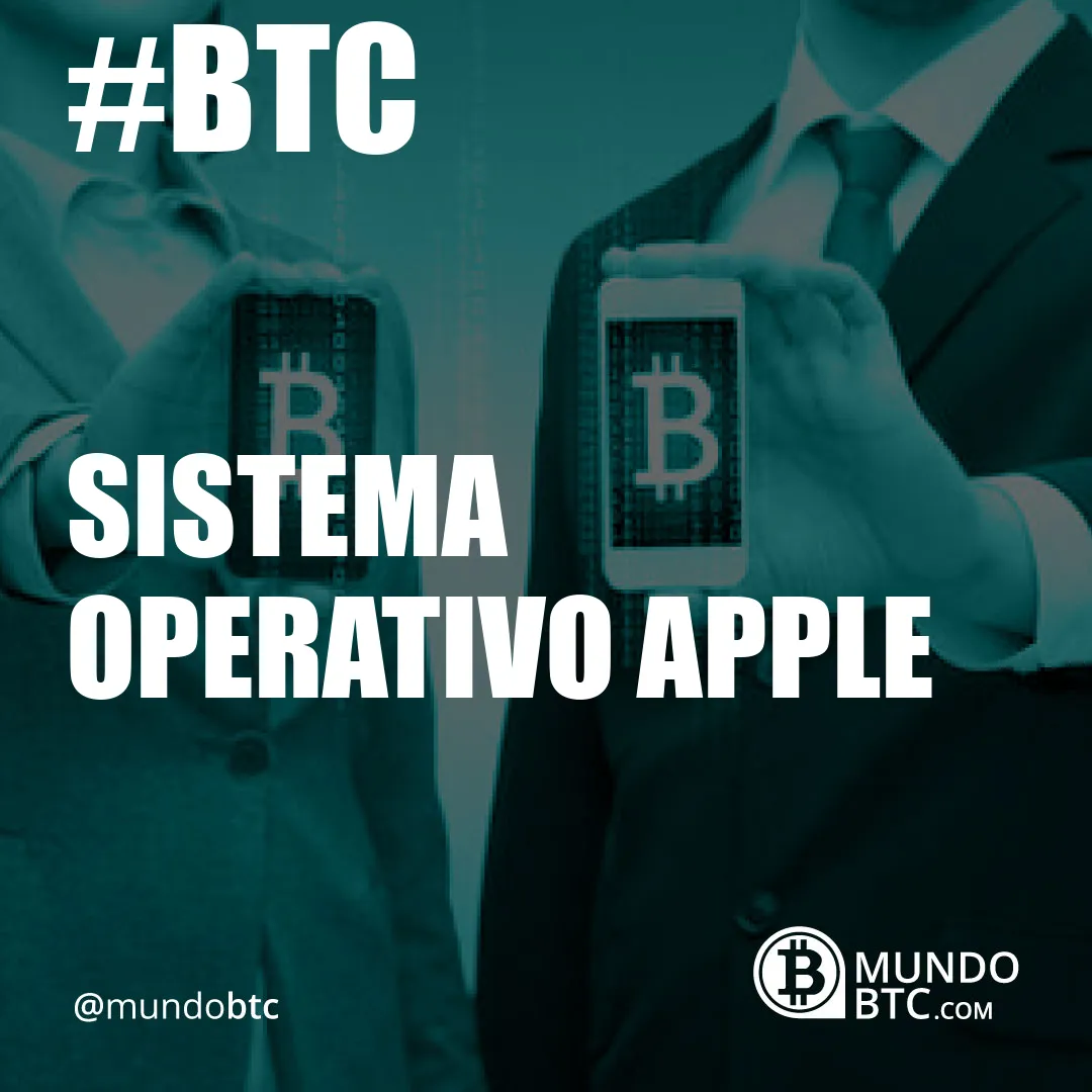 sistema operativo apple