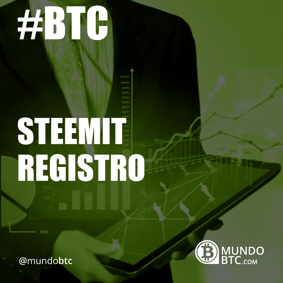 Steemit Registro