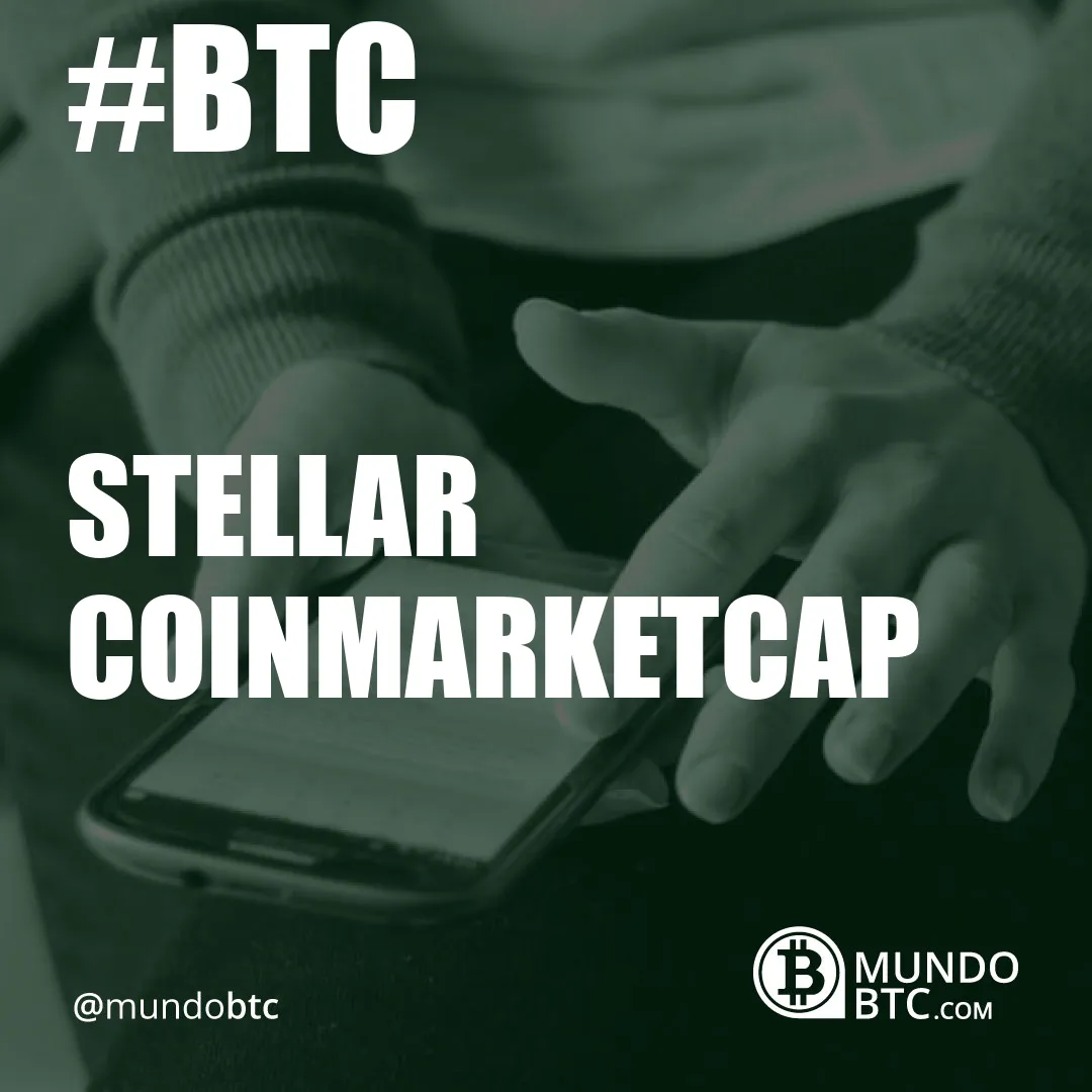 Stellar Coinmarketcap