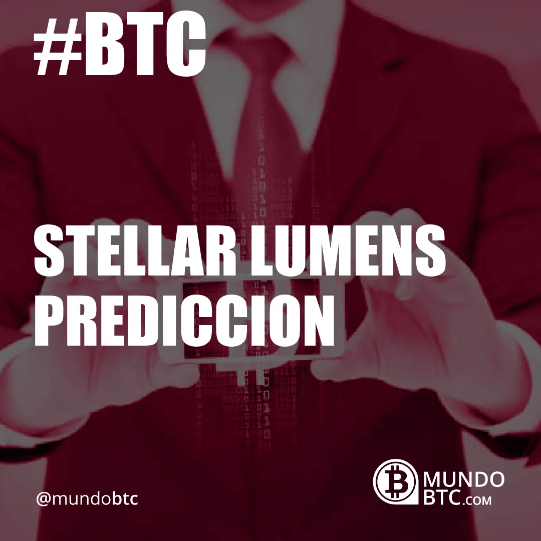 Stellar Lumens Prediccion