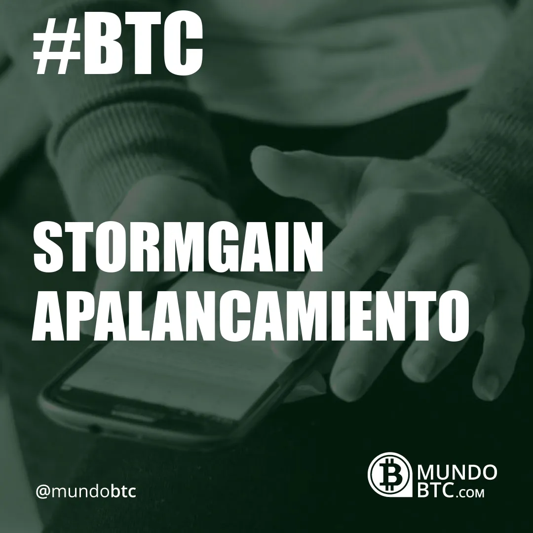 stormgain apalancamiento