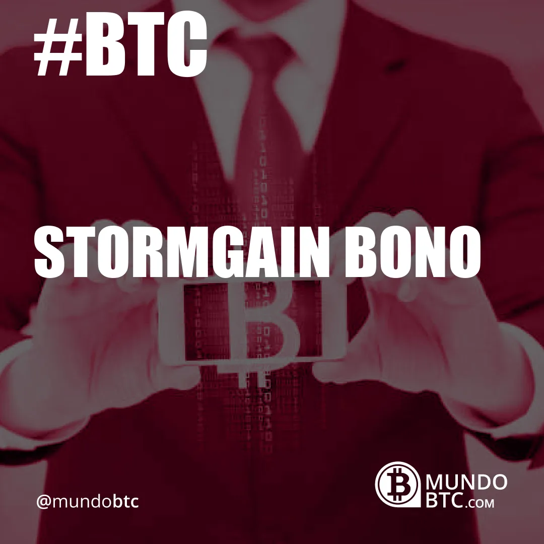 stormgain bono