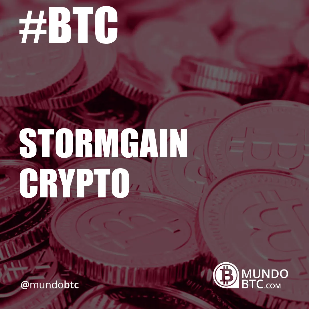 stormgain crypto