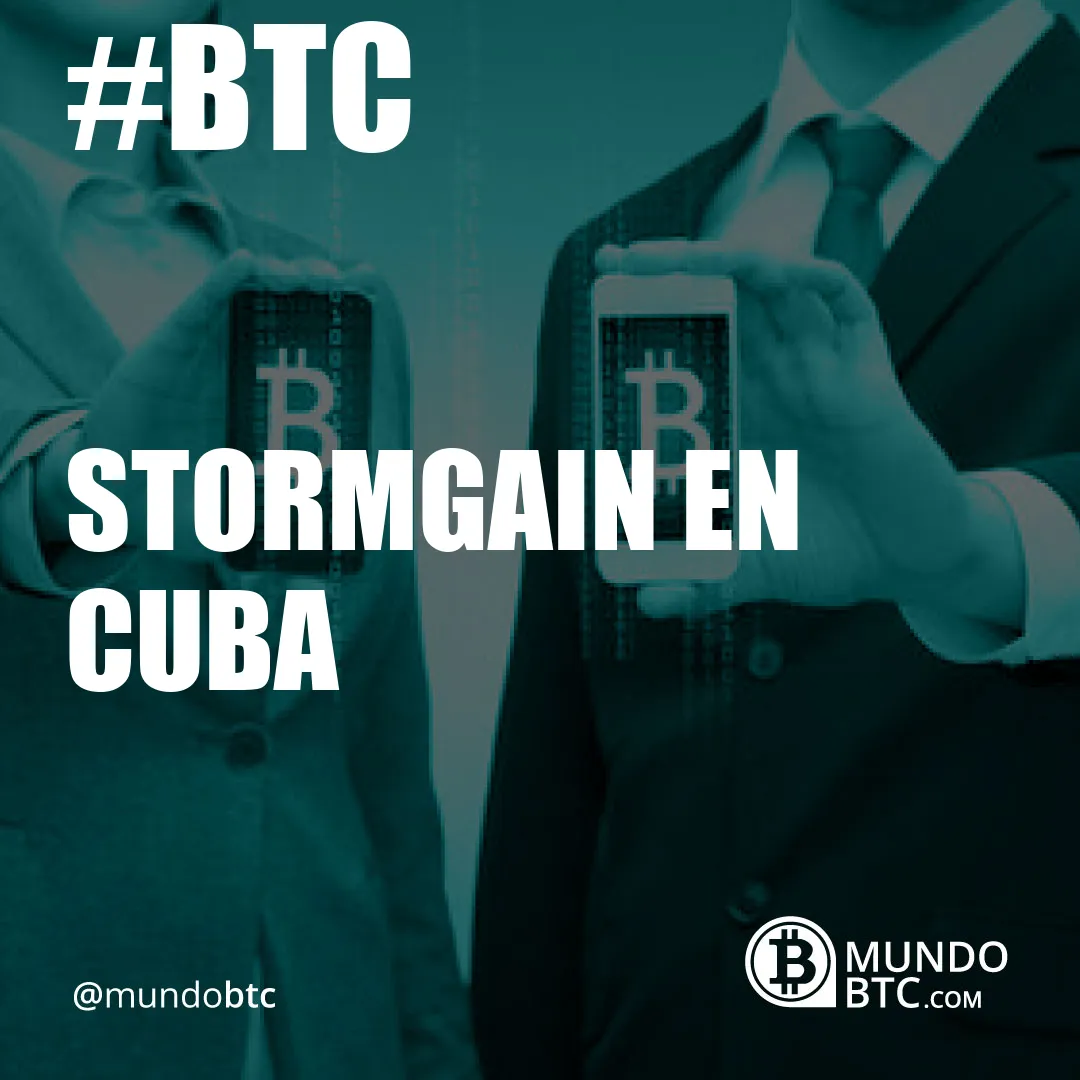 stormgain en cuba