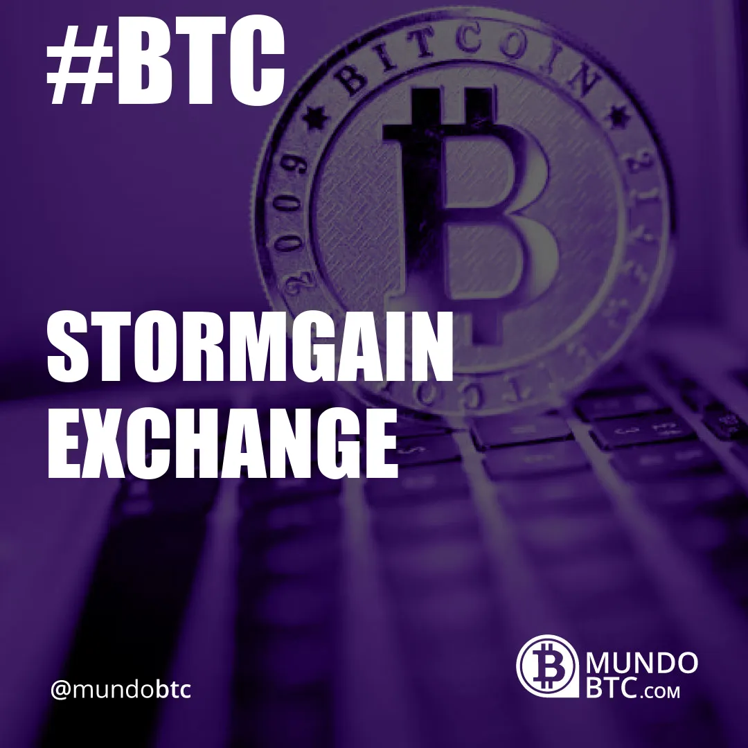 stormgain exchange