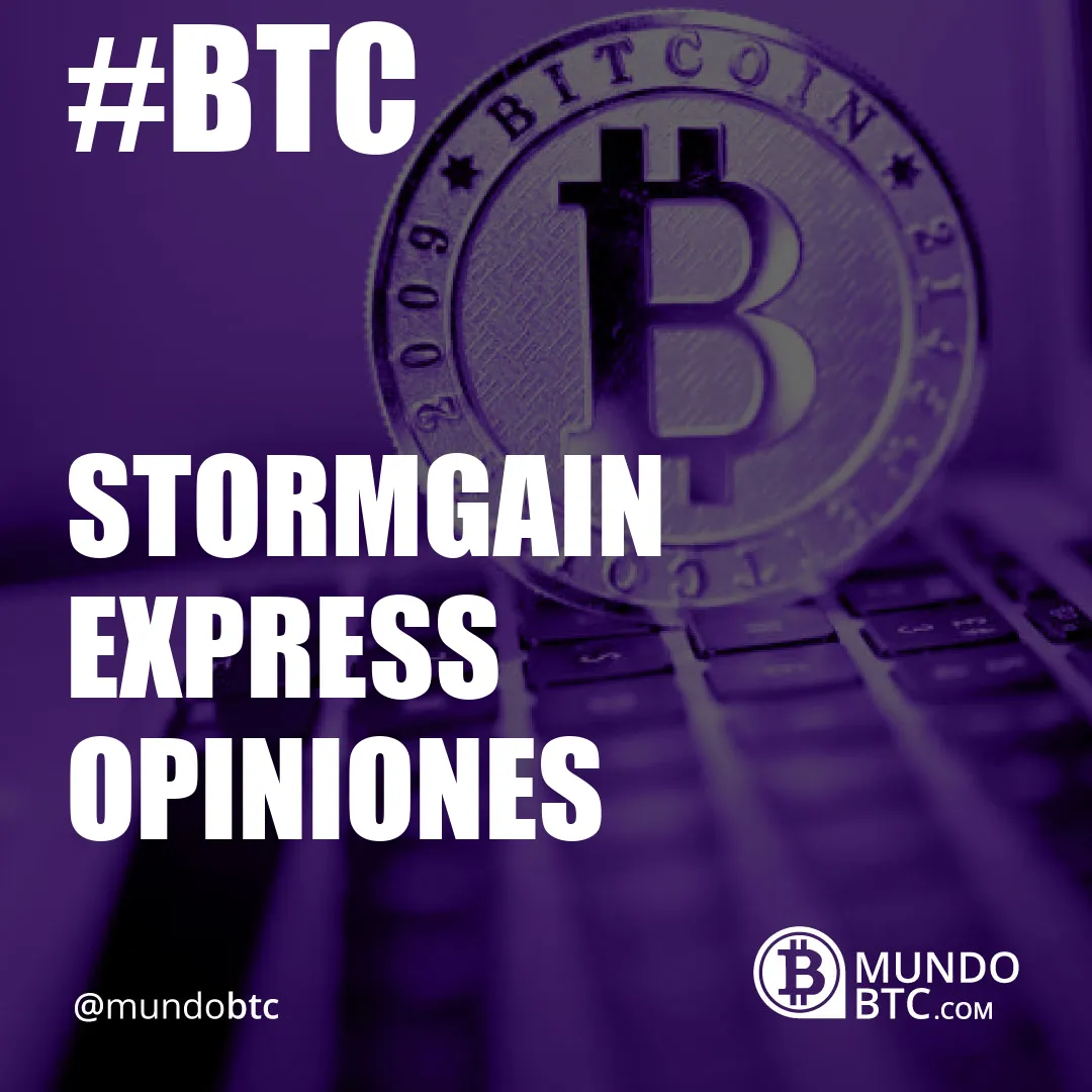 Stormgain Express Opiniones