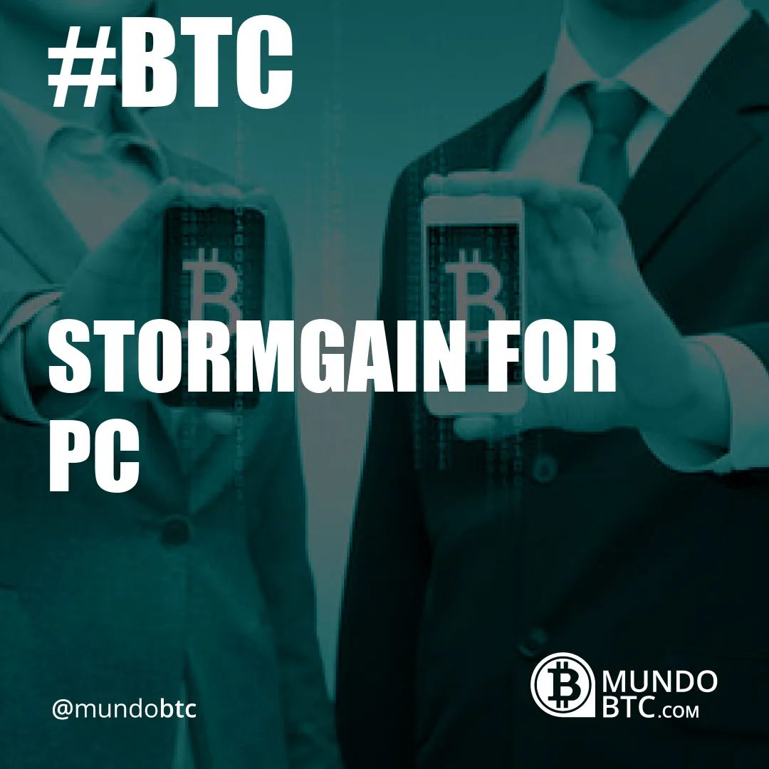 stormgain for pc