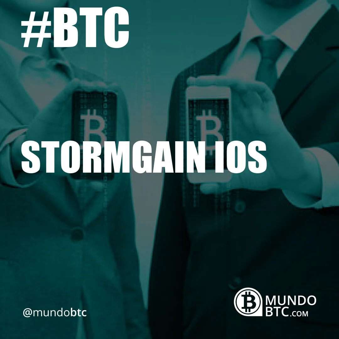 Stormgain Ios