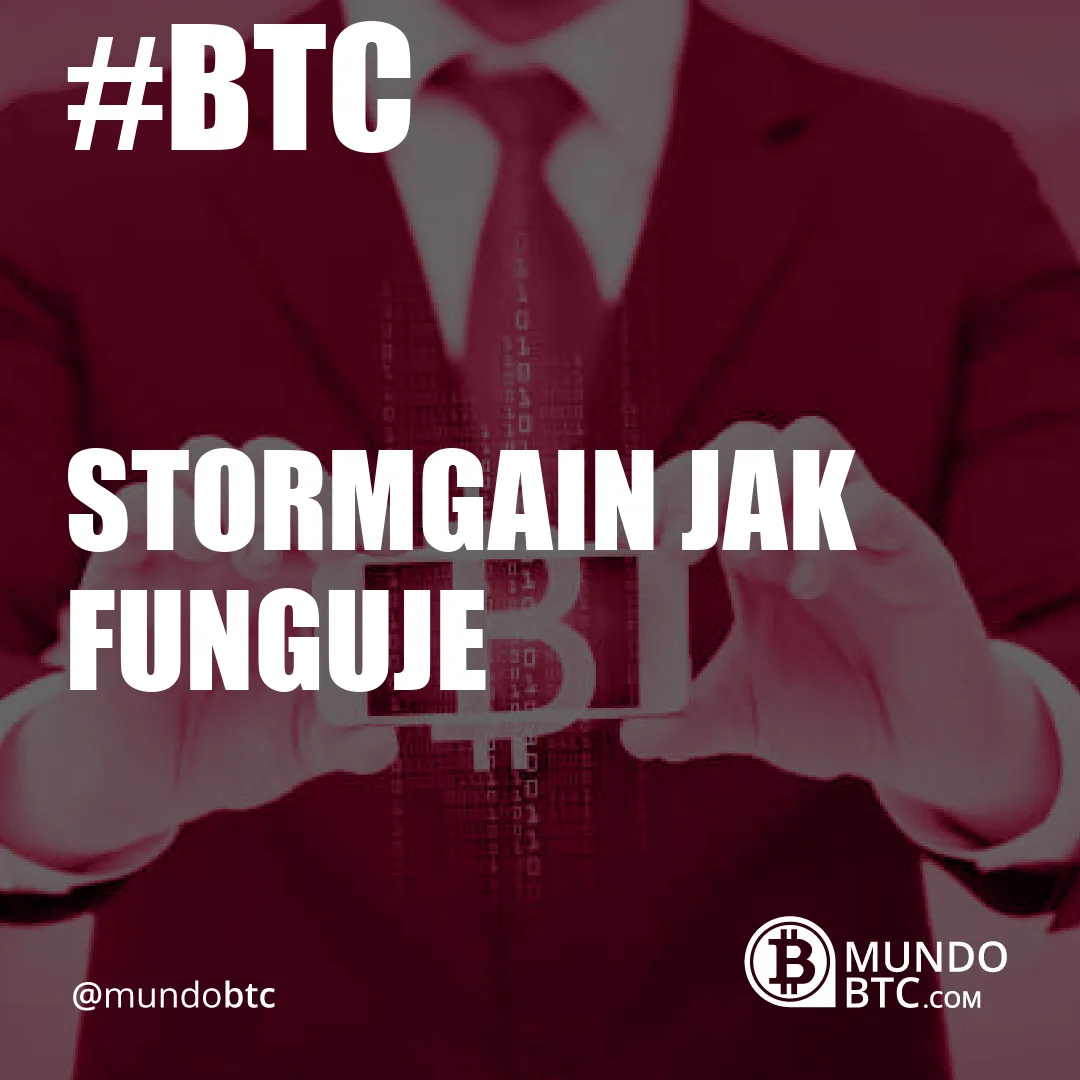 stormgain jak funguje