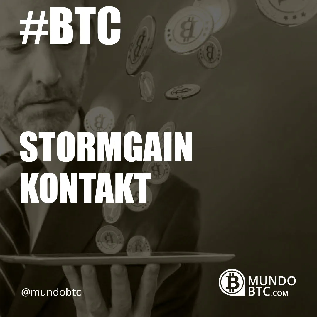 stormgain kontakt