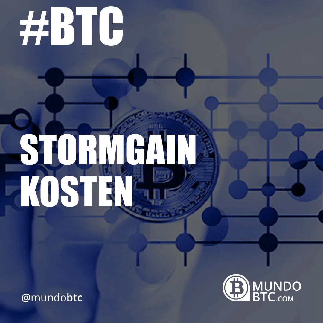 stormgain kosten