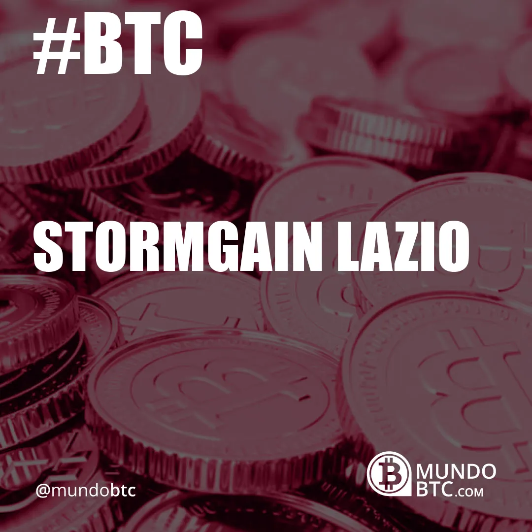 Stormgain Lazio