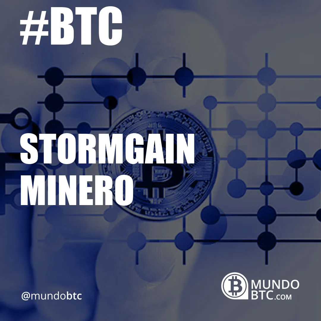 Stormgain Minero