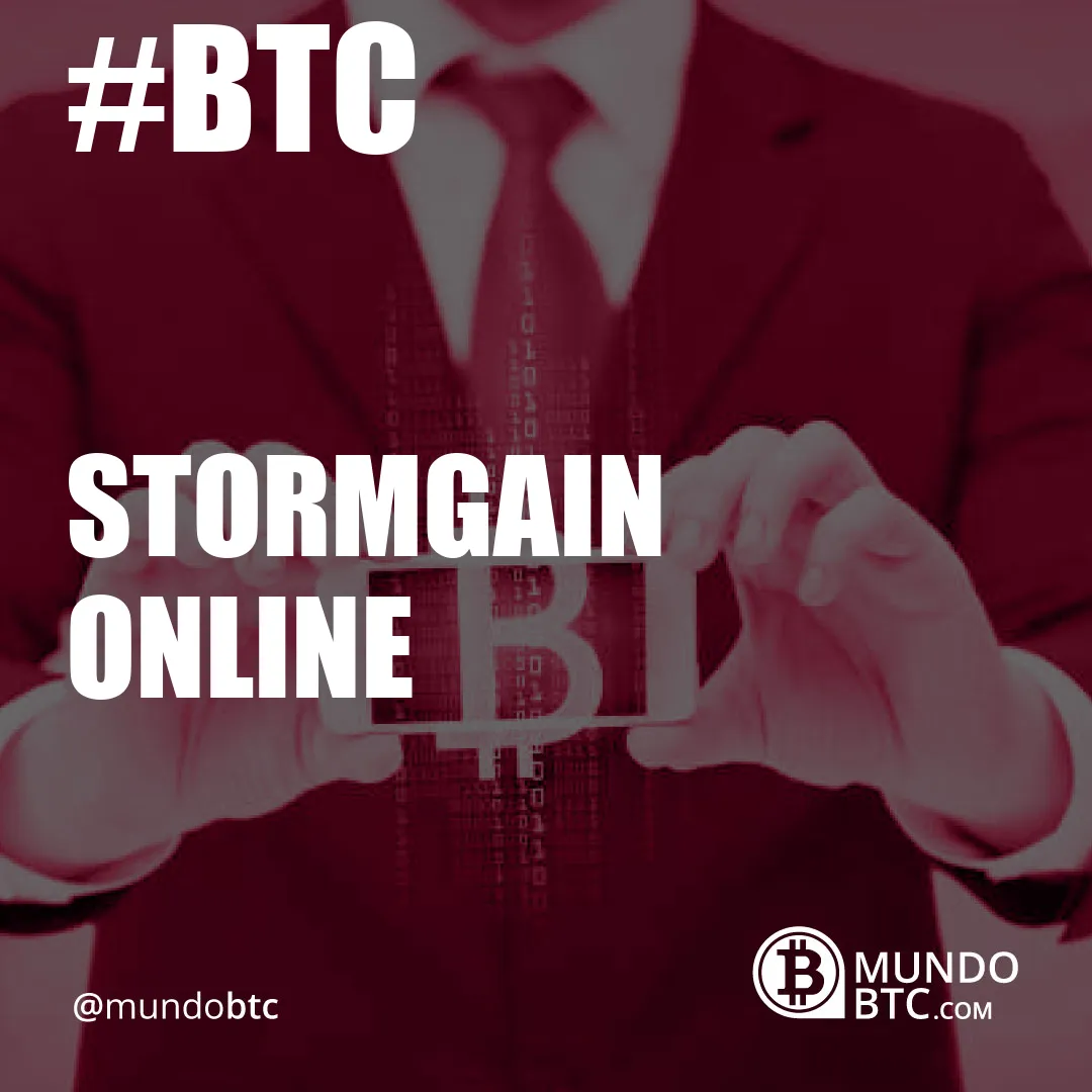 Stormgain Online