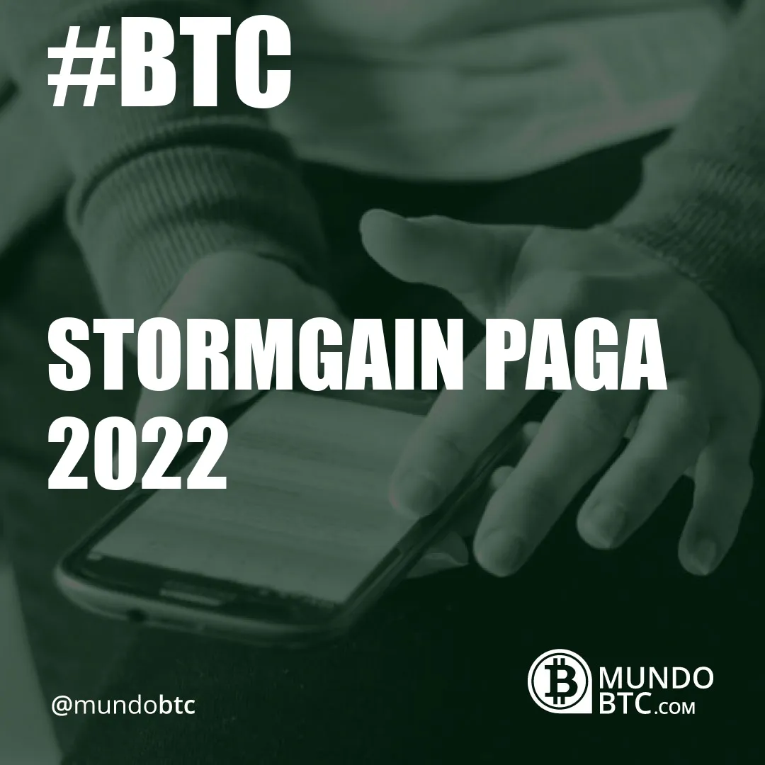 stormgain paga 2022