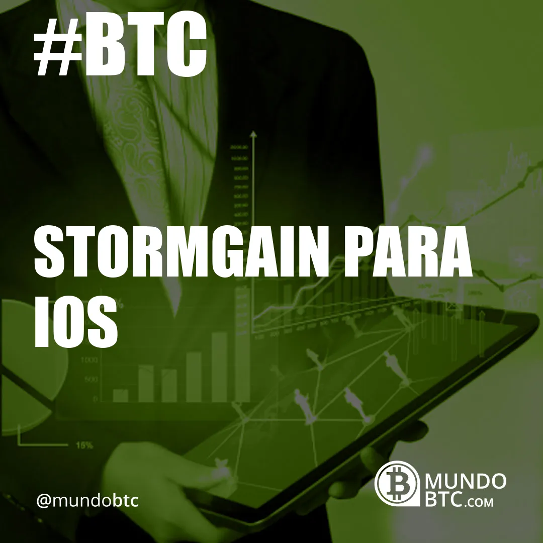 Stormgain para Ios