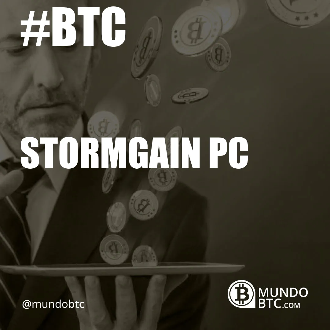 Stormgain Pc