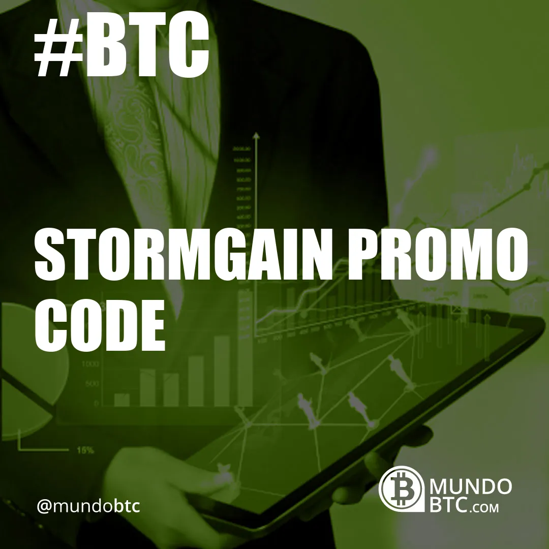 Stormgain Promo Code