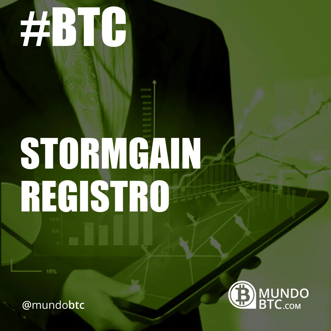 stormgain registro