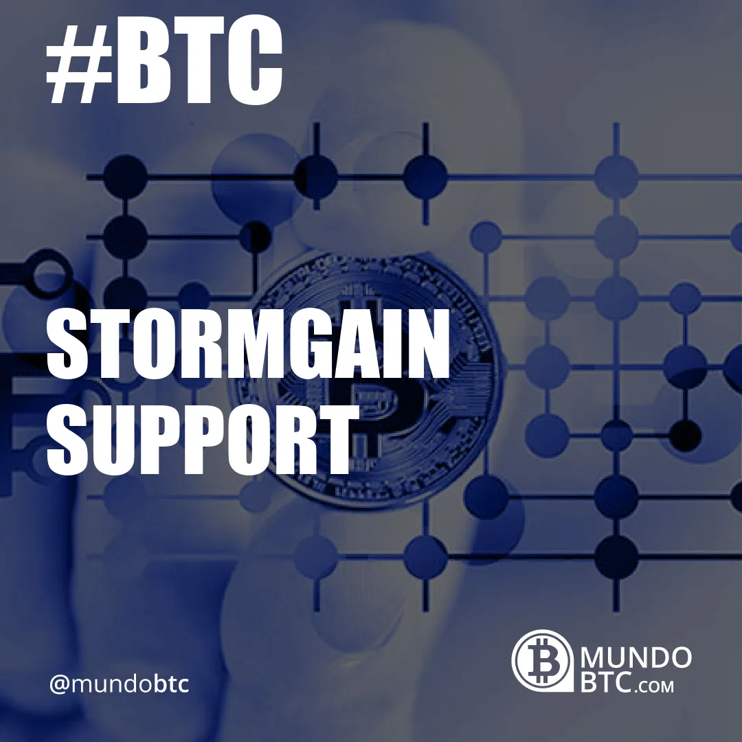 Stormgain Support